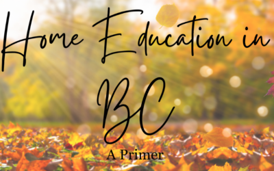 Home Education in BC — A Primer